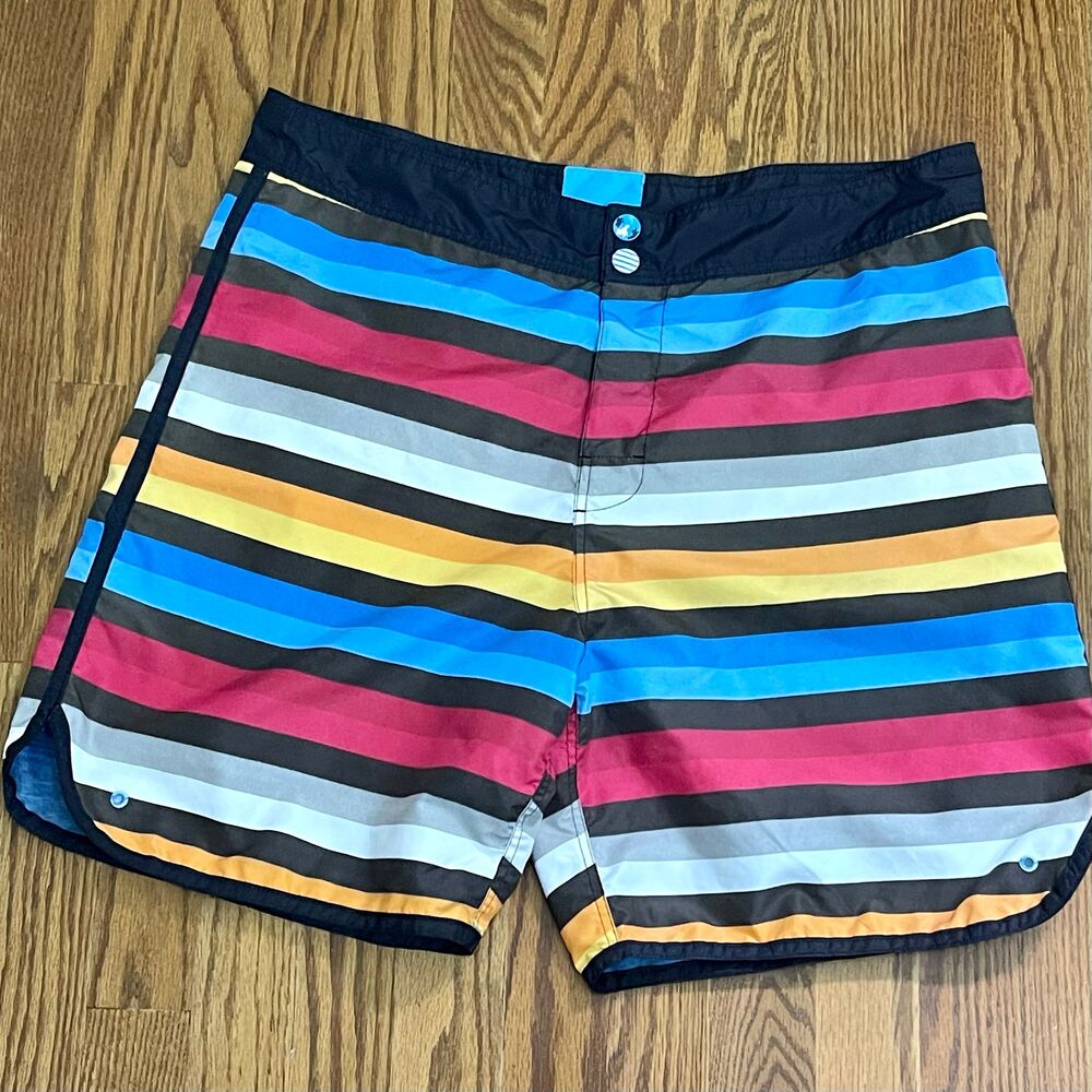 Modern Amusement Reversible Board Shorts. Size 34.